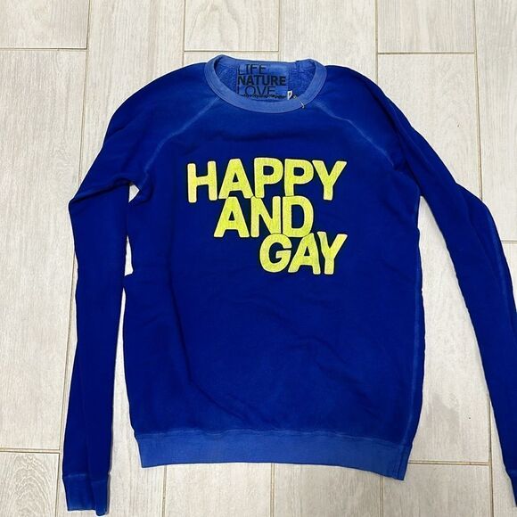 New Free City XS sweatshirt blue - Picture 2 of 3